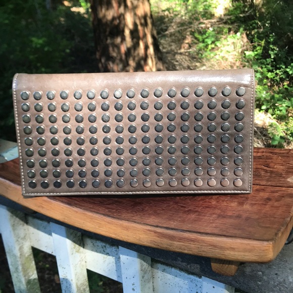 Chocolate Handbags - Chocolate New York Clutch